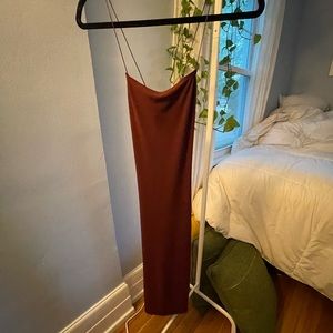 F21 bodycon midi dress